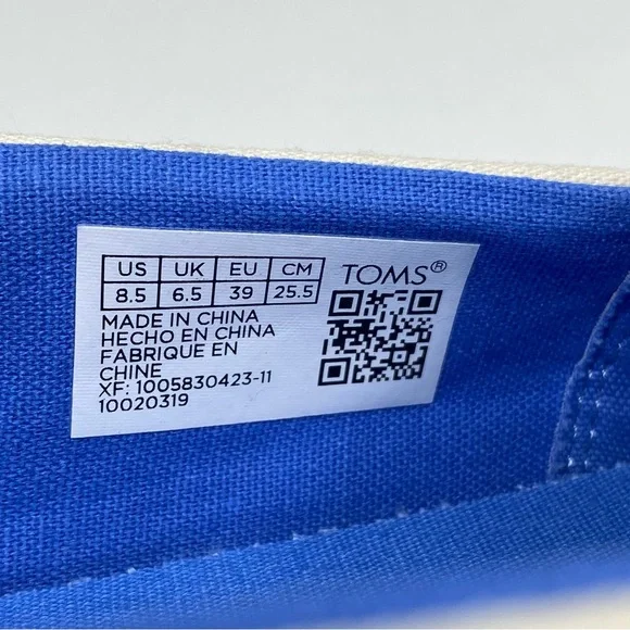 TOMS Frida Kahlo Limited Edition Valencia Platform Canvas Espadrilles Shoes 8.5 - Picture 10 of 15